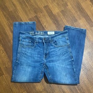 TK AXEL slim boot Men's Blue Jeans